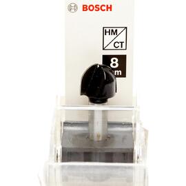 Фреза Bosch HM пазовая галтельная 8х13х8мм (369)